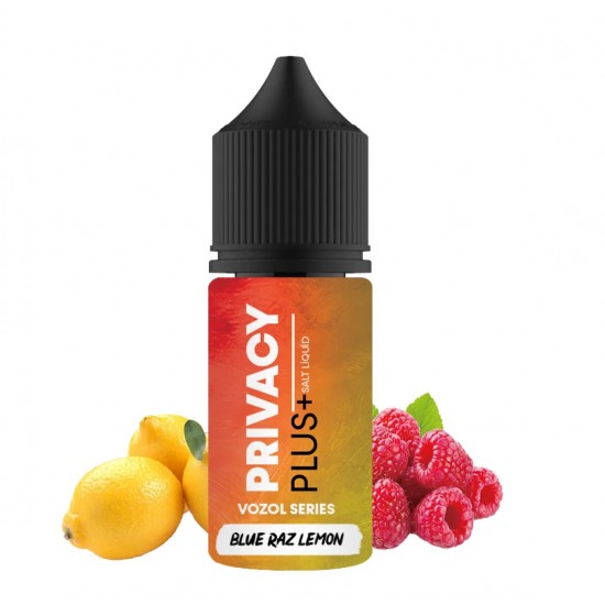 PRİVACY PLUS  VOZOL - Blue Raz Lemon - 30ML Salt Likit